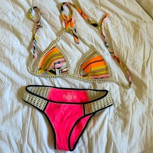 Macrame bikini set